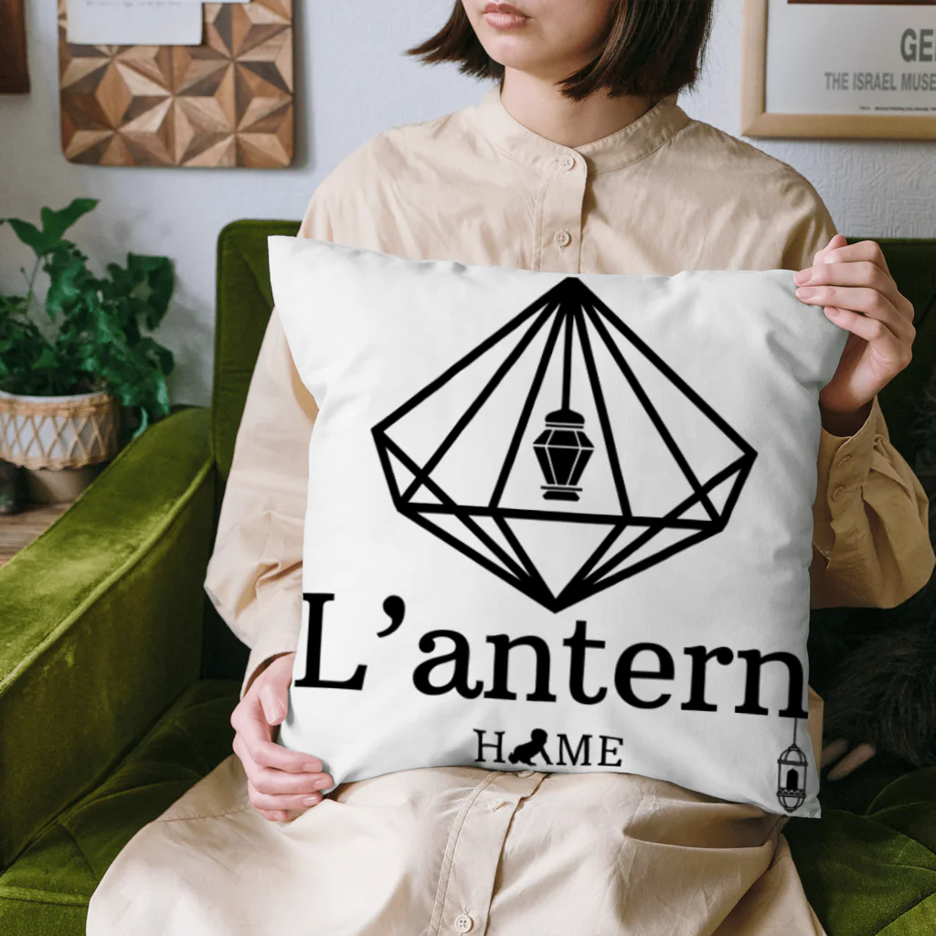 L'antern HOMEのL'anternHOME-squarelogo Cushion