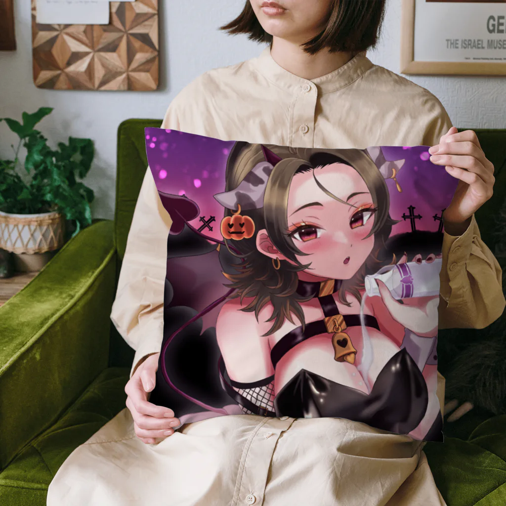 おなべとのセックス画像 おなべるハロウィーン2022 / あやねべる ( ayane_bell )のクッション通販 ∞ SUZURI（スズリ）