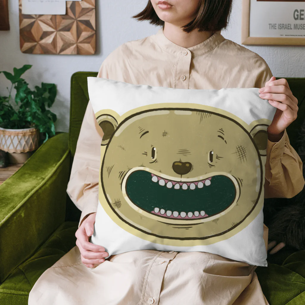 Fontaのクレイジーくま Cushion