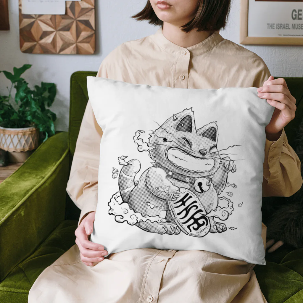 Fontaの招き猫 Cushion