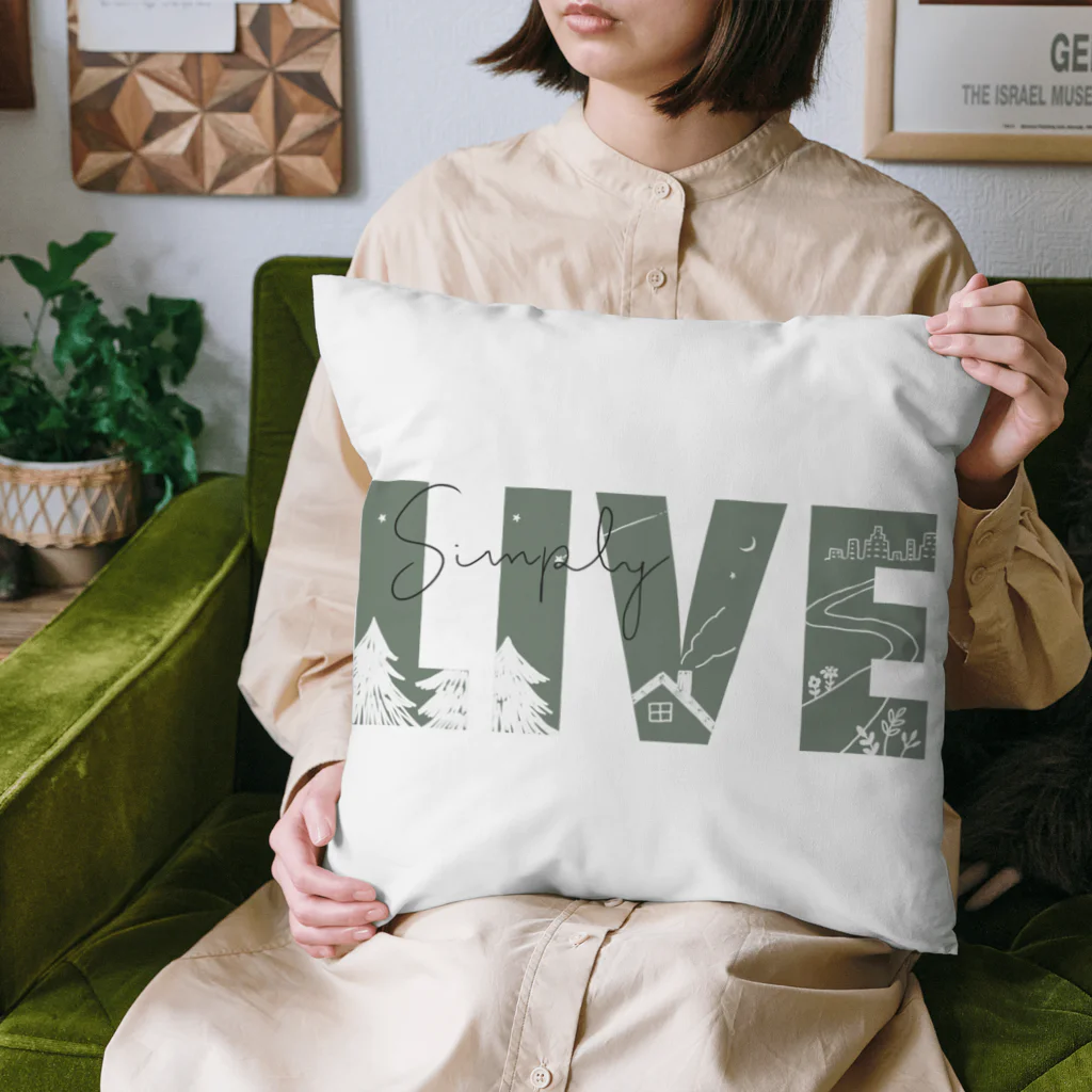 kiki25のシンプルに生きる Cushion