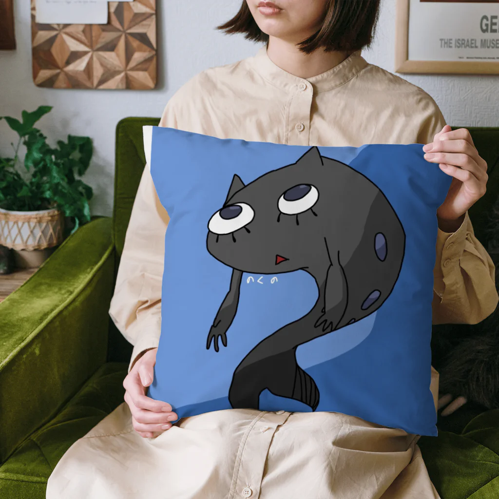 ミラー小雪のネコクジラ Cushion