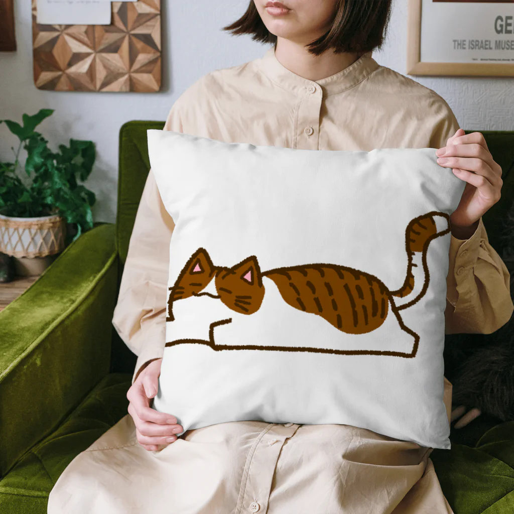 Mentsuyuのくつろぎネコちゃん Cushion