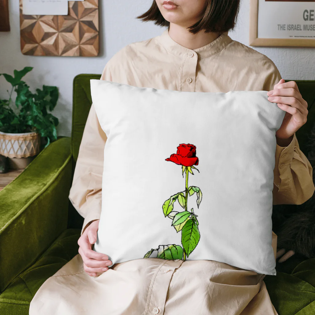 Onuuuun Artの薔薇 Cushion