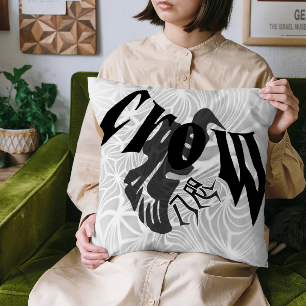 maccha47の八咫烏とCROW Cushion