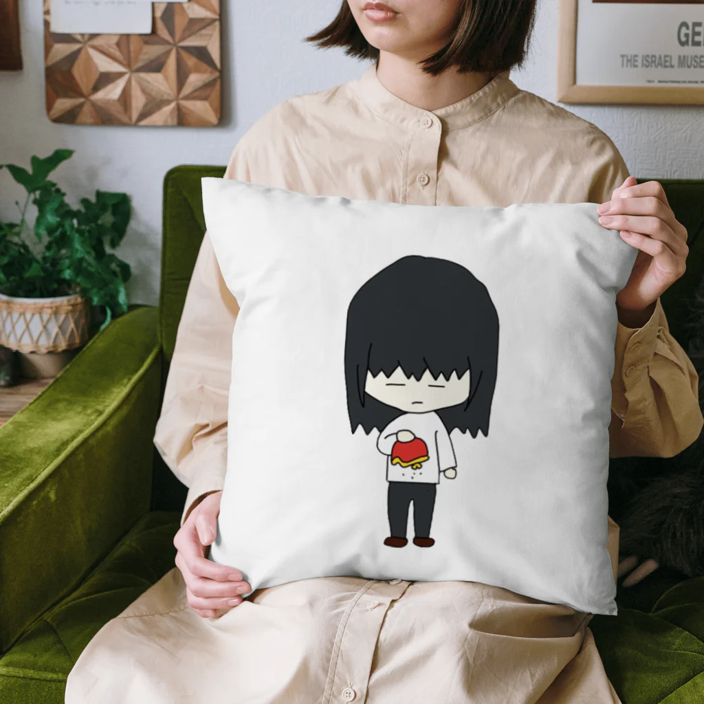 黒崎のパーカー Cushion