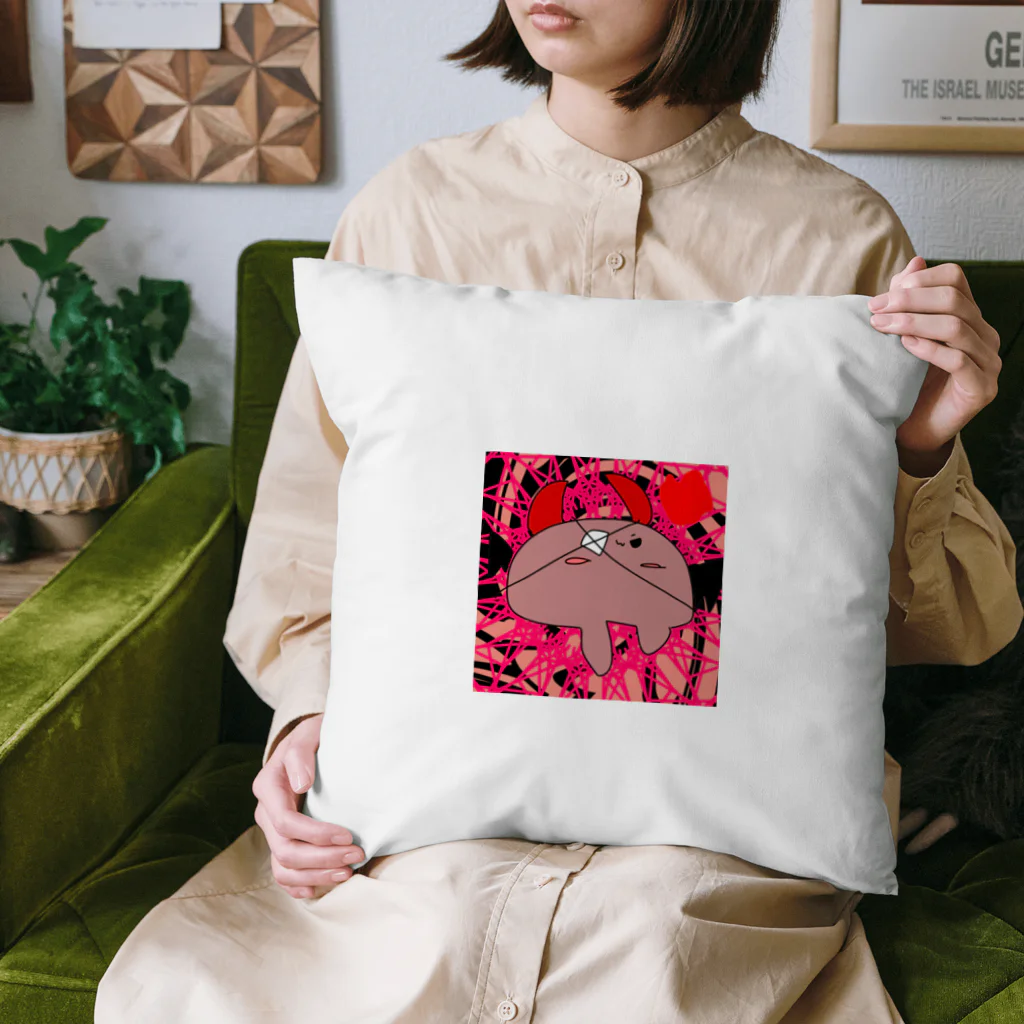 やみかわしょっぷ。のアクマんじゅう Cushion