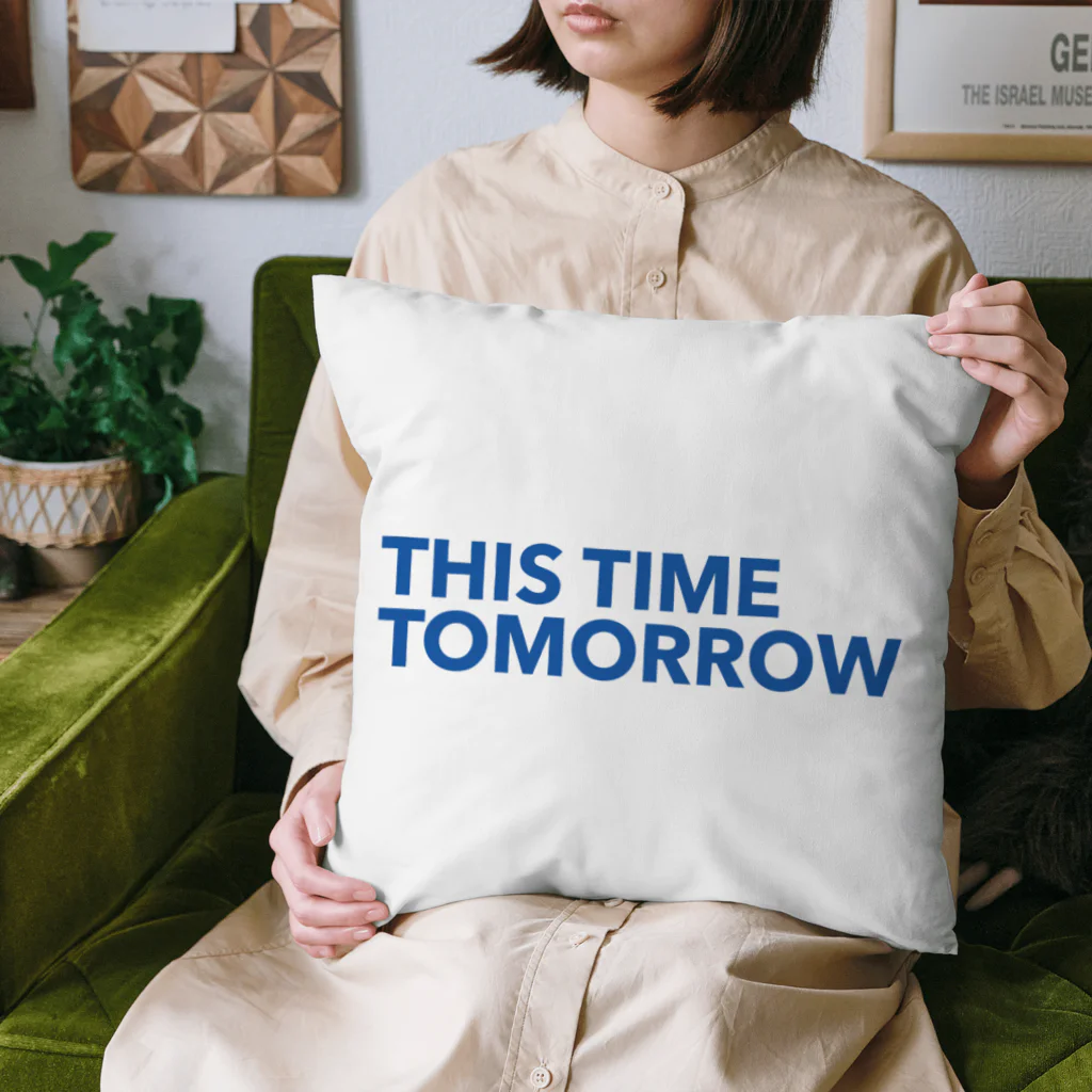 KAWAGOE GRAPHICSのTHIS TIME TOMORROW クッション