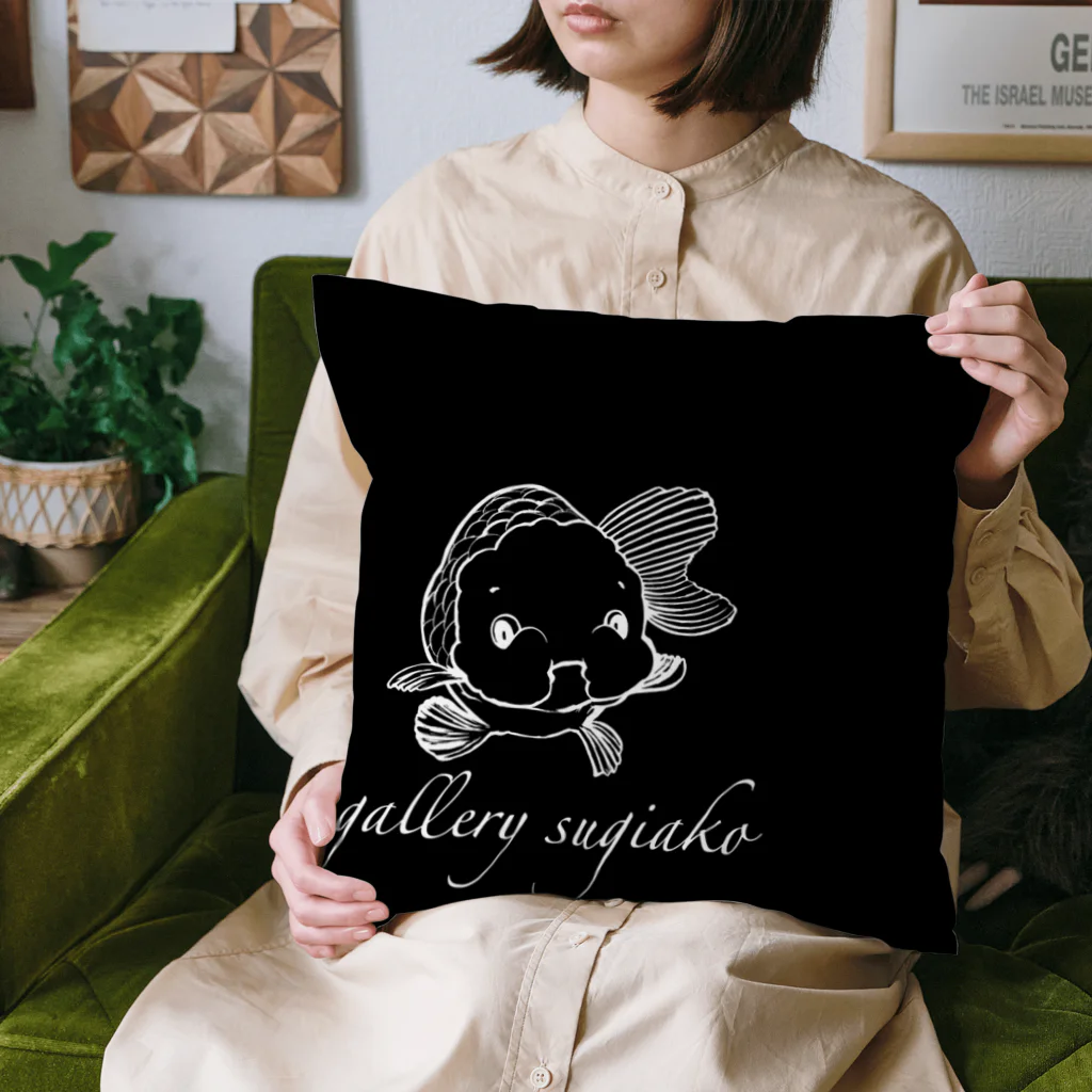 sugiakoのすぎあこのロゴ黒 Cushion