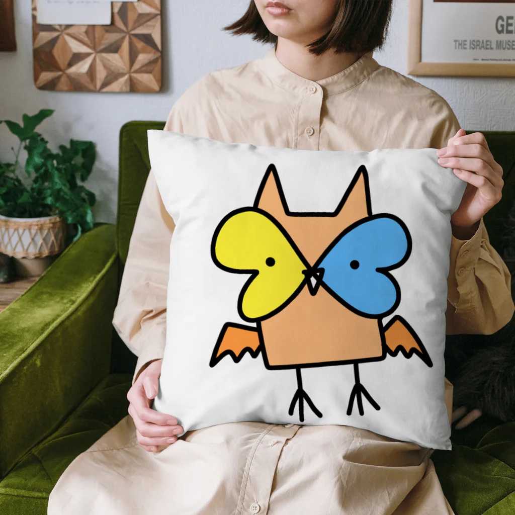 handmade asyouareの僕はフクロウ Cushion