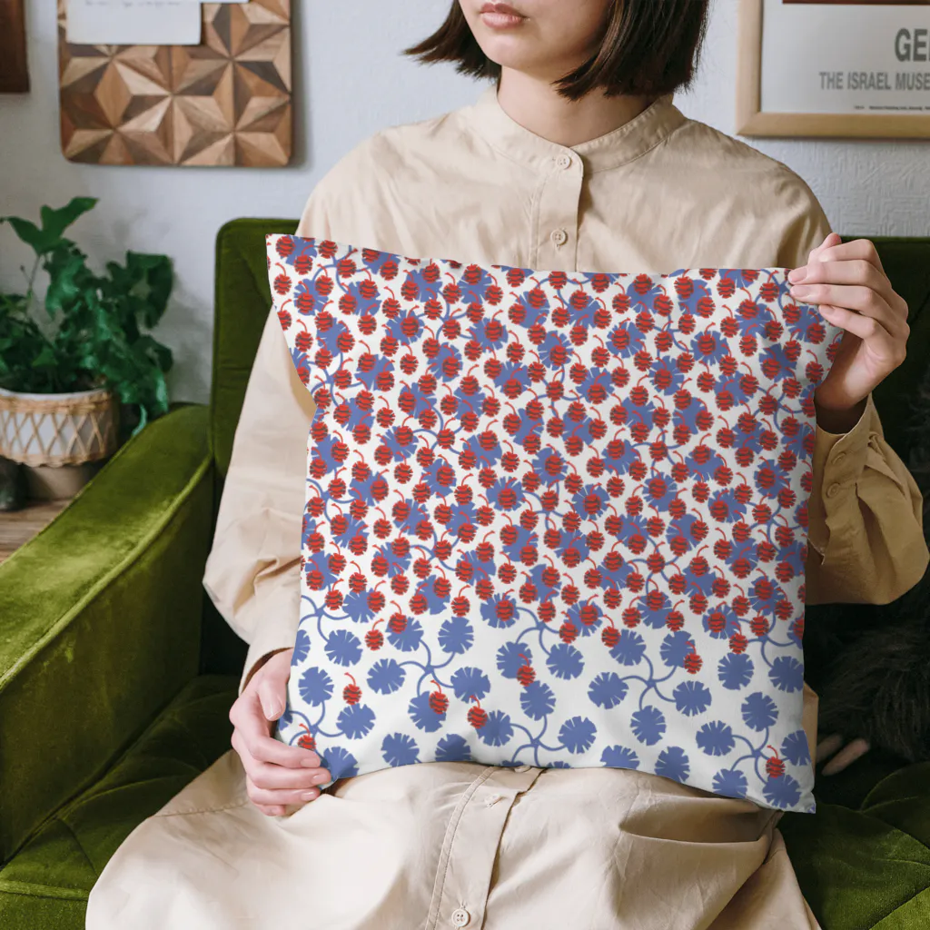 たいちョップのセコイア柄 Cushion