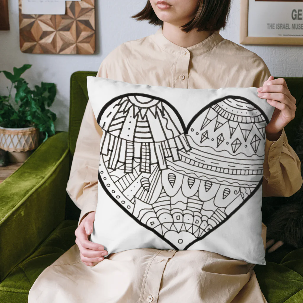 maru houseの自分の心を大切に。 Cushion