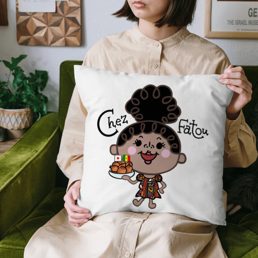 Chez FatouのChez Fatou (シェ　ファトゥ） Cushion