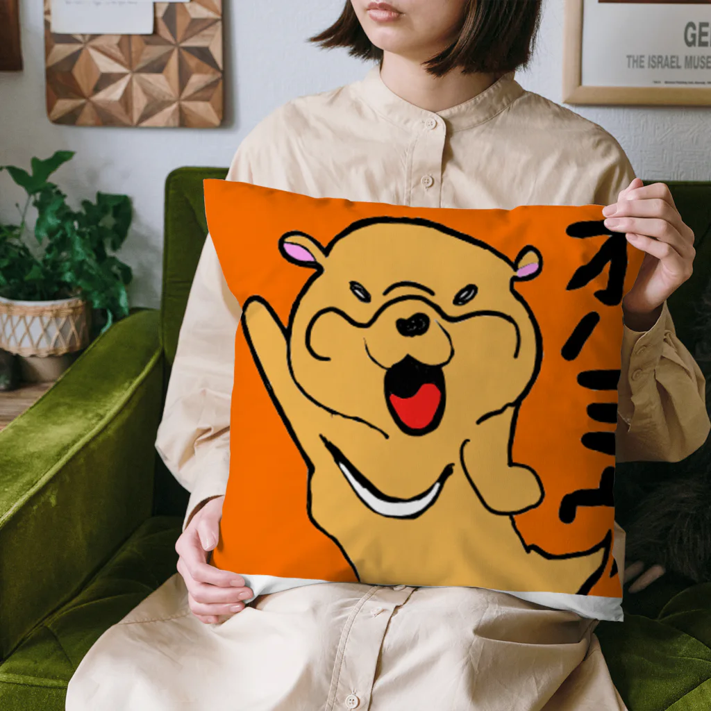 エモモンの作成部屋のさくらとゴンゾウ Cushion