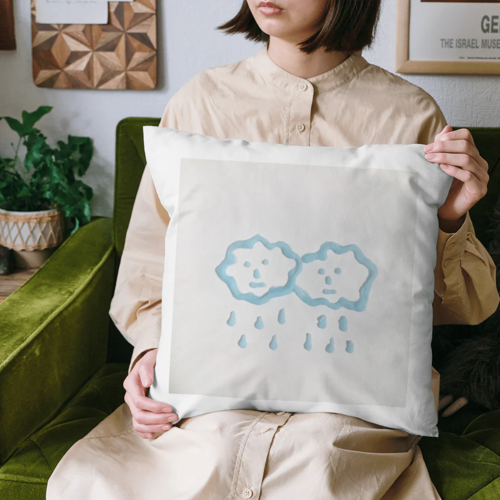 アダムとイブのりんごのFluffy Cloudy Cushion