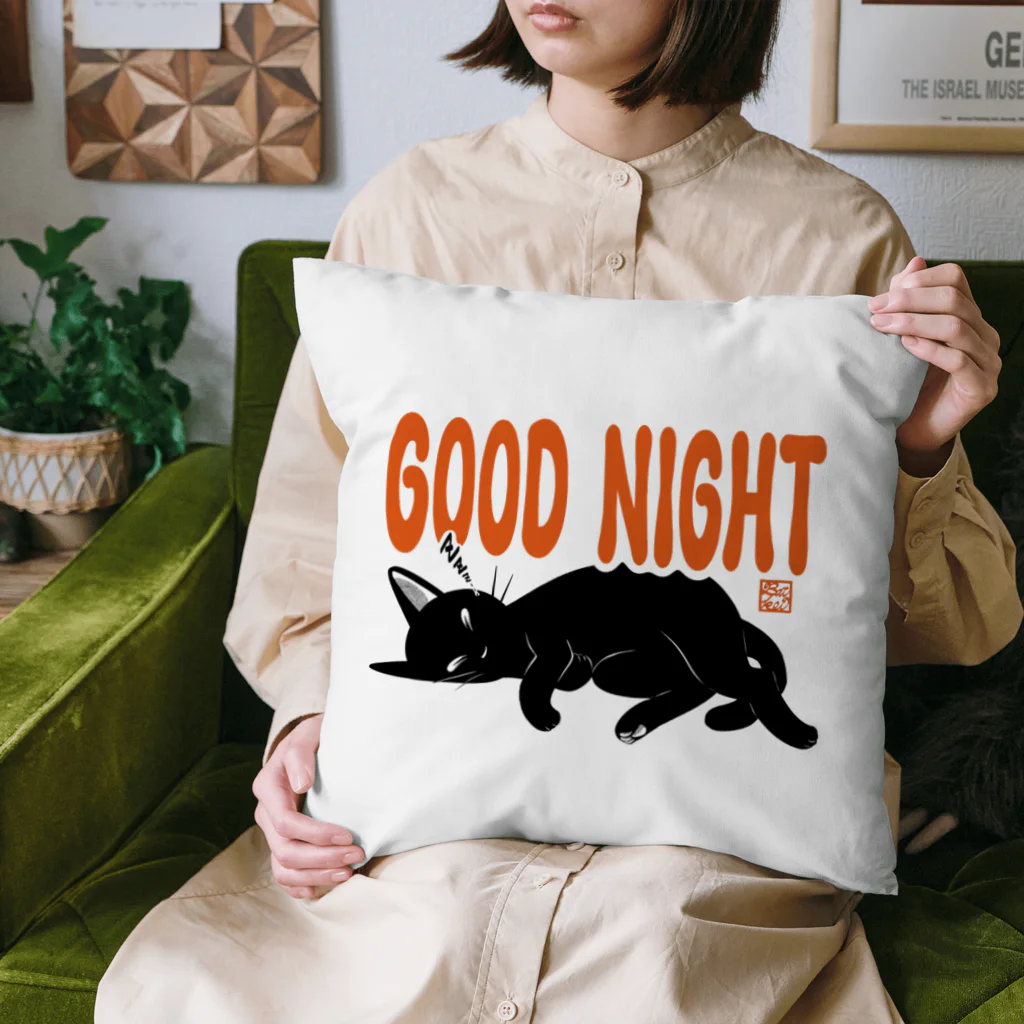 BATKEI ARTのGOOD NIGHT Cushion