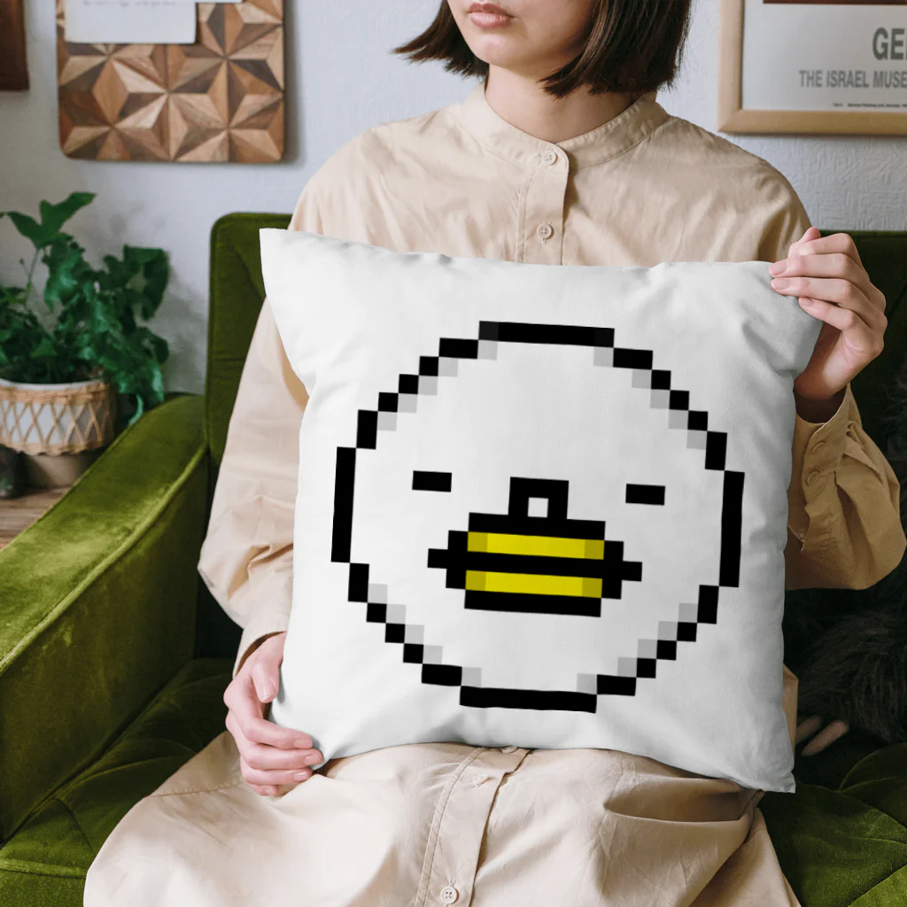 PITTEN PRODUCTSのPIXEL_FACE_03(SLEEP) Cushion