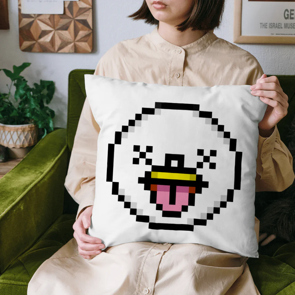 PITTEN PRODUCTSのPIXEL_FACE_06(DOWN) Cushion