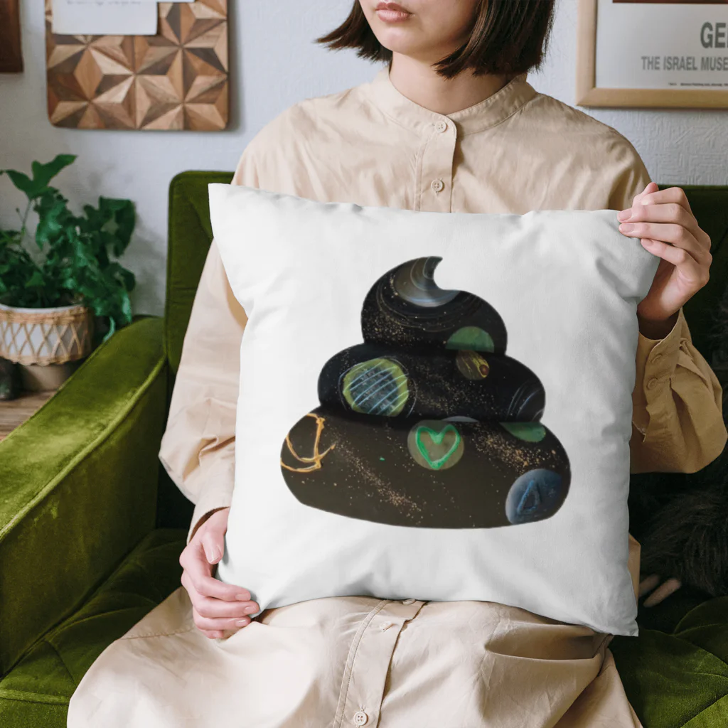 宇宙うんこ の遊ぶうんこ Cushion