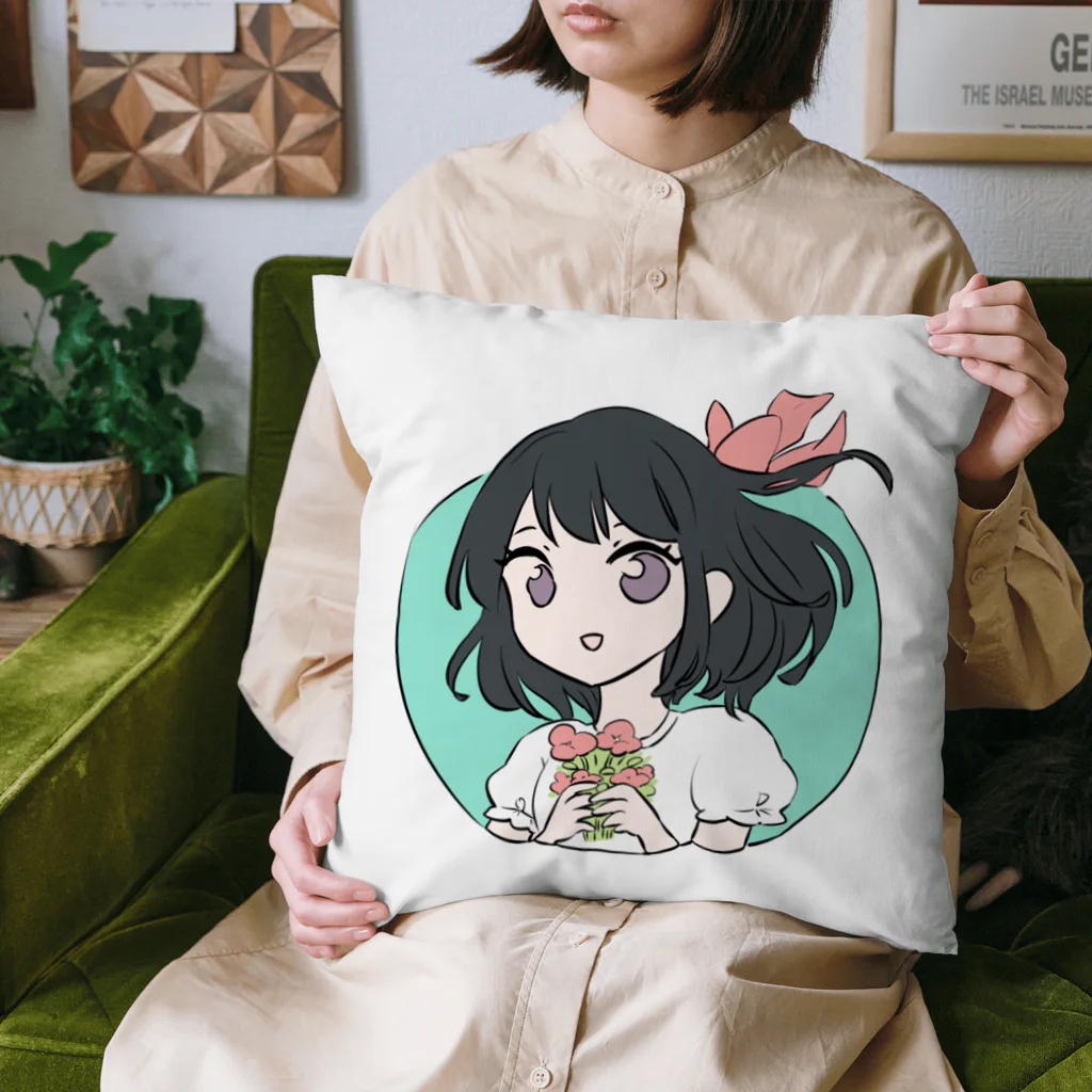 水之森の花束 Cushion