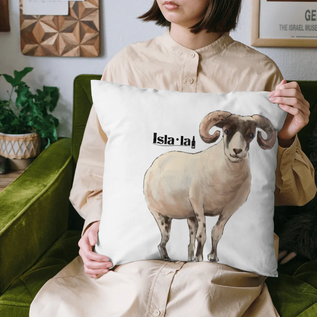 isla_laのひつじちゃんクッション Cushion