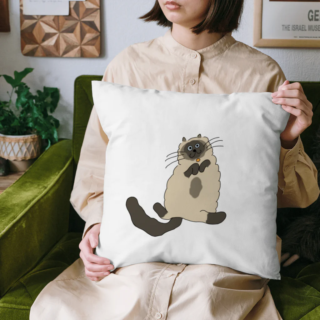 お髭ちゃんのおみせ。のごろごろん猫ちゃん Cushion