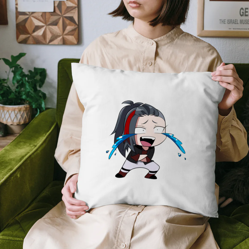 伊賀守龍之助オンラインショップの「伊賀守龍之助」爆笑クッション Cushion