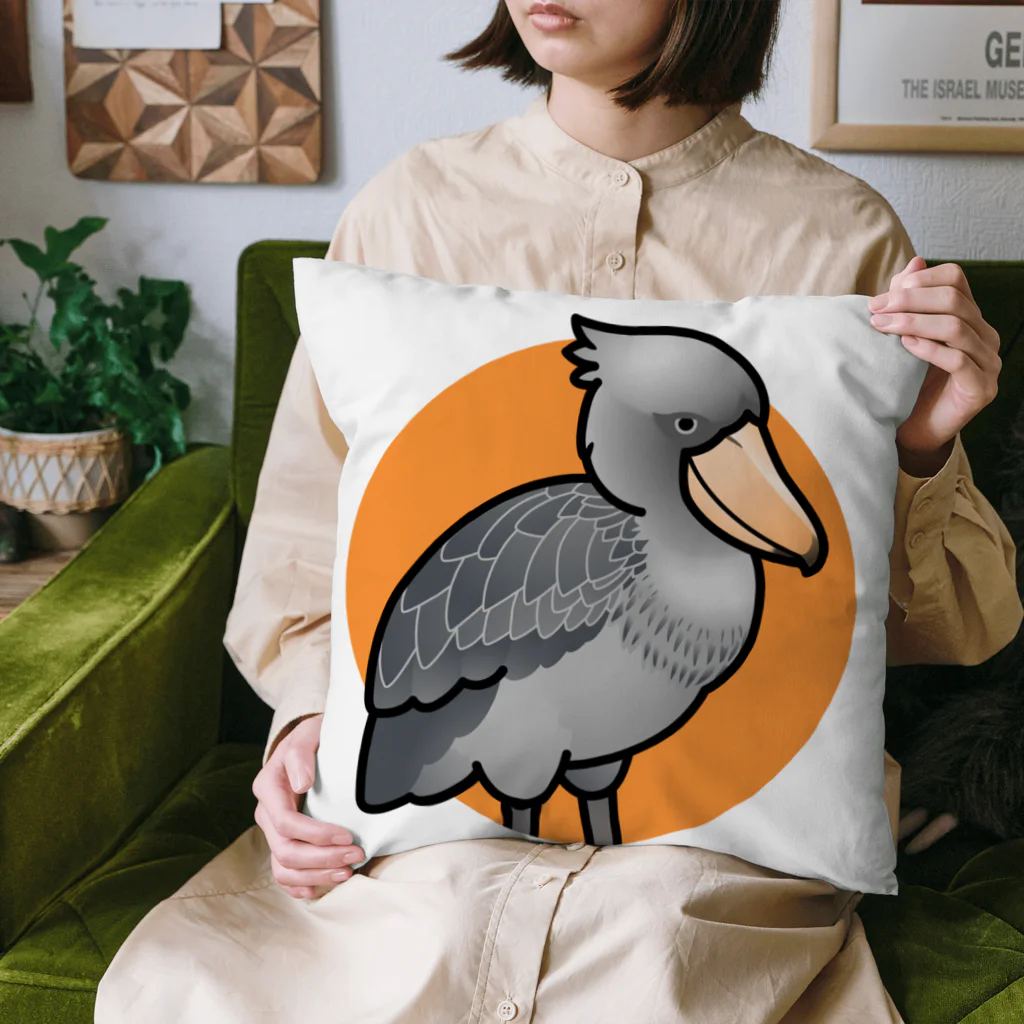 Cody the LovebirdのChubby Bird ハシビロコウ Cushion