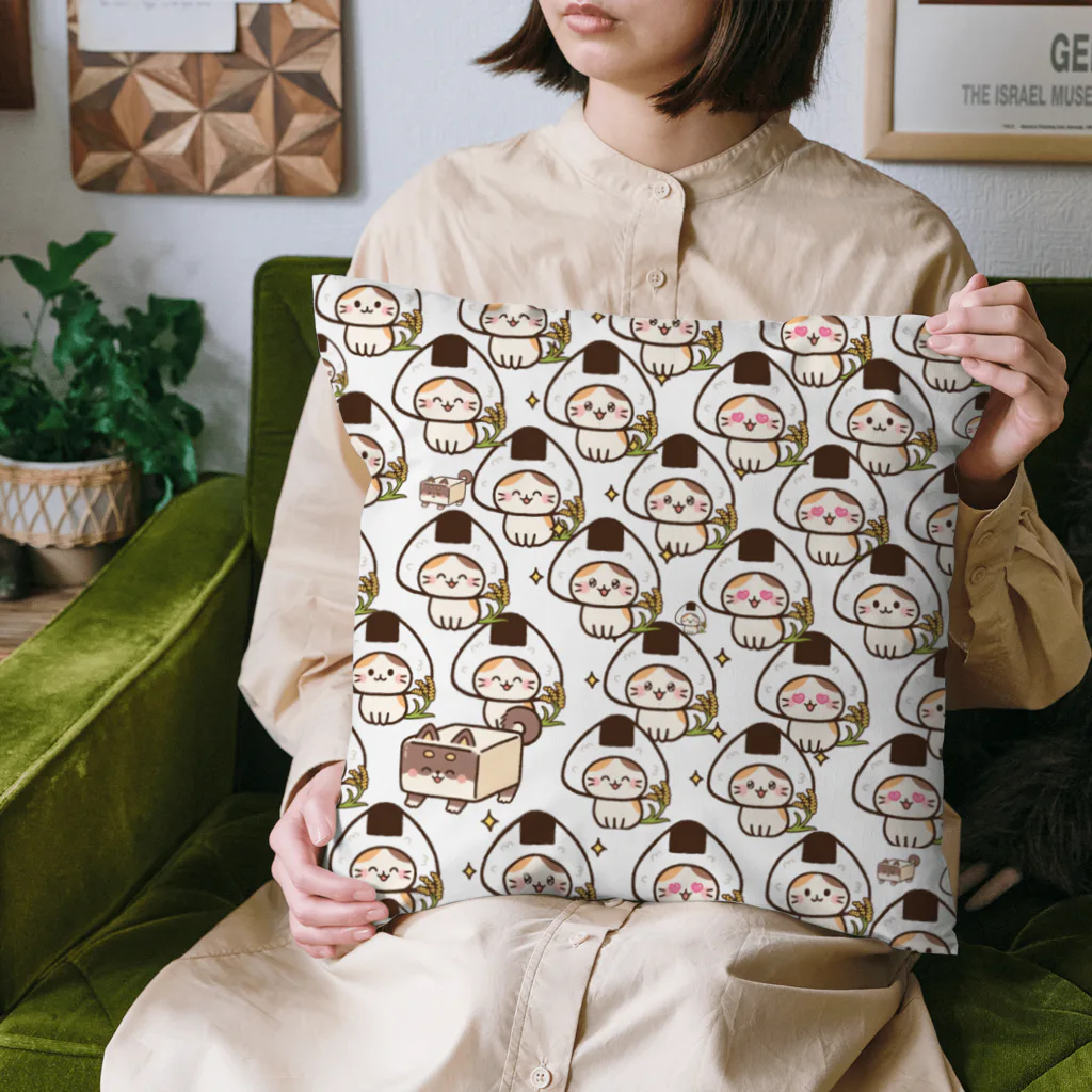 そいぬといねこのいねこたくさん？クッション Cushion