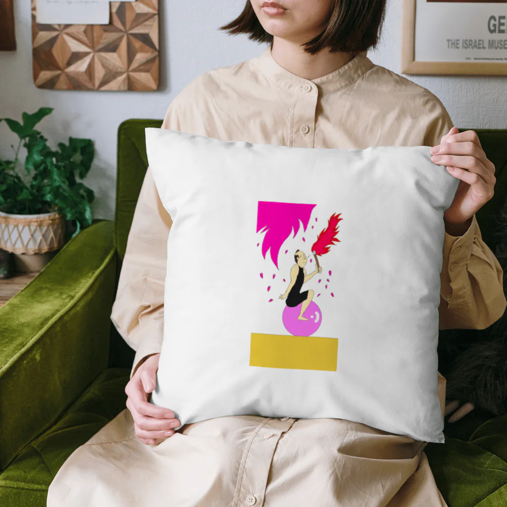 hotdogdesignのバランスボールファイヤー Cushion