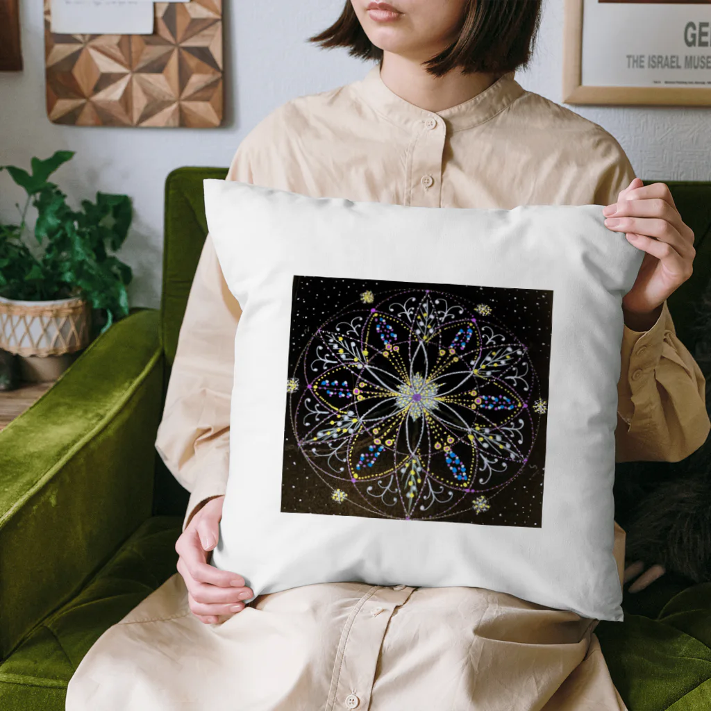 まいかる🔮 何かをチャレンジするときの開運アドバイザーの開運マンダラ(恋愛運) Cushion