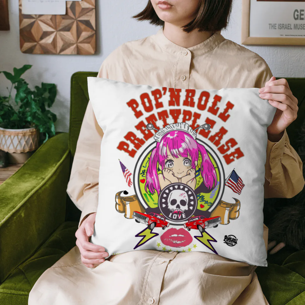 POP'N ROLLのpop'nroll prettyplease Cushion