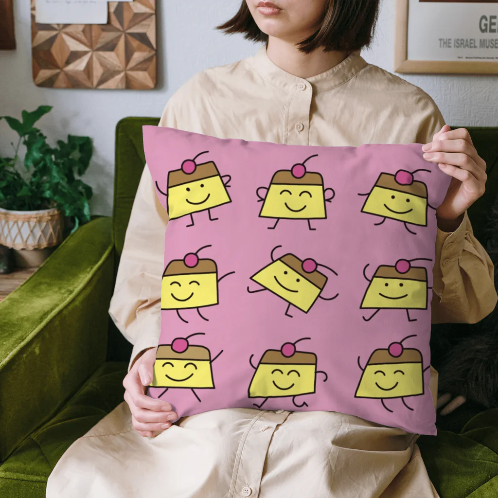 ぷりんちゃんのぷりんちゃん Cushion