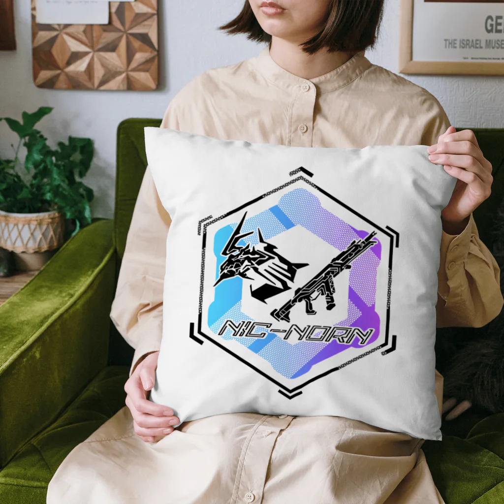 ノルン💤フルキットモデレーターのノルンの意味不ちゃんねる公式グッズ Cushion