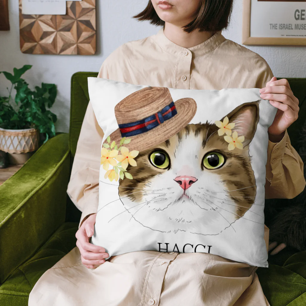 marutoraのhachio猫 Cushion