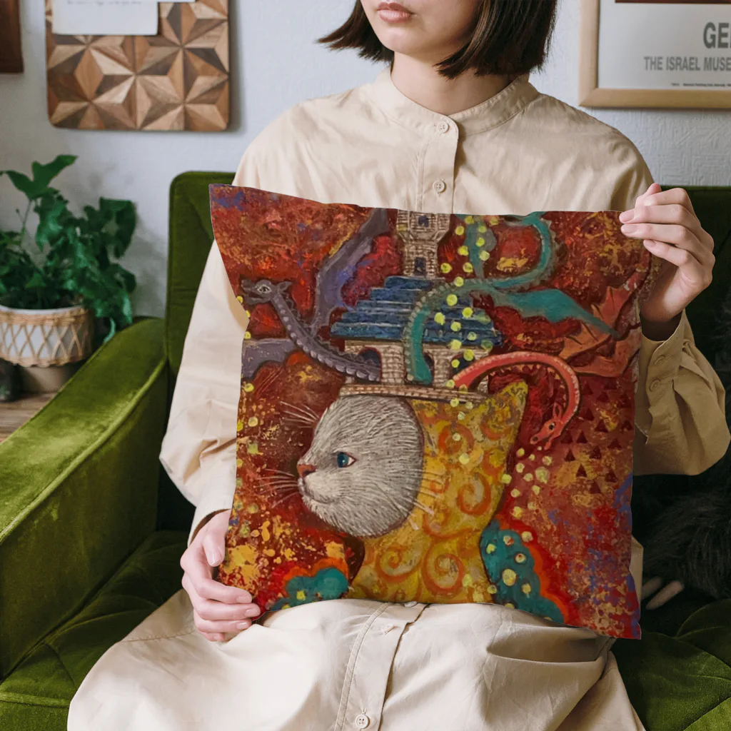 ヤマネコ。の部屋のサクセス Cushion