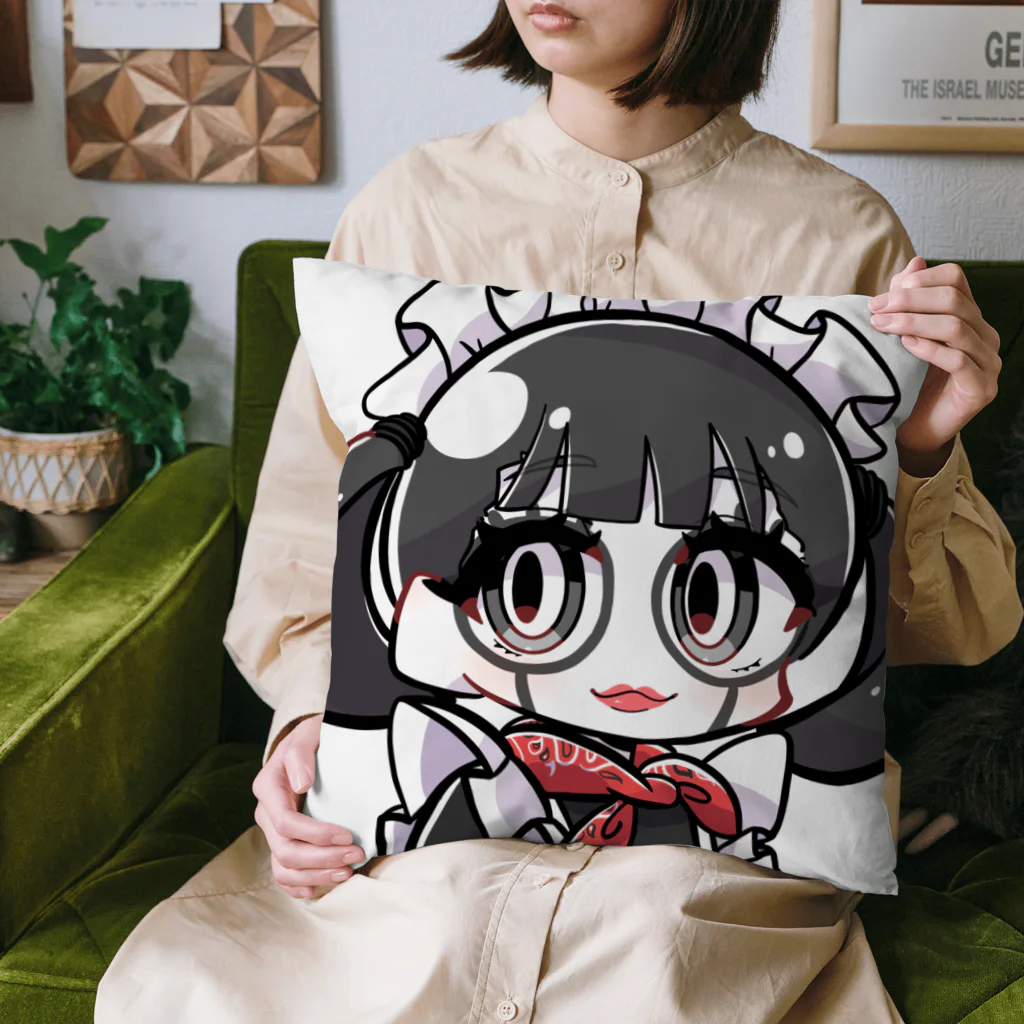 れもん・すかっしゅの女子キャンパーレモコ Cushion