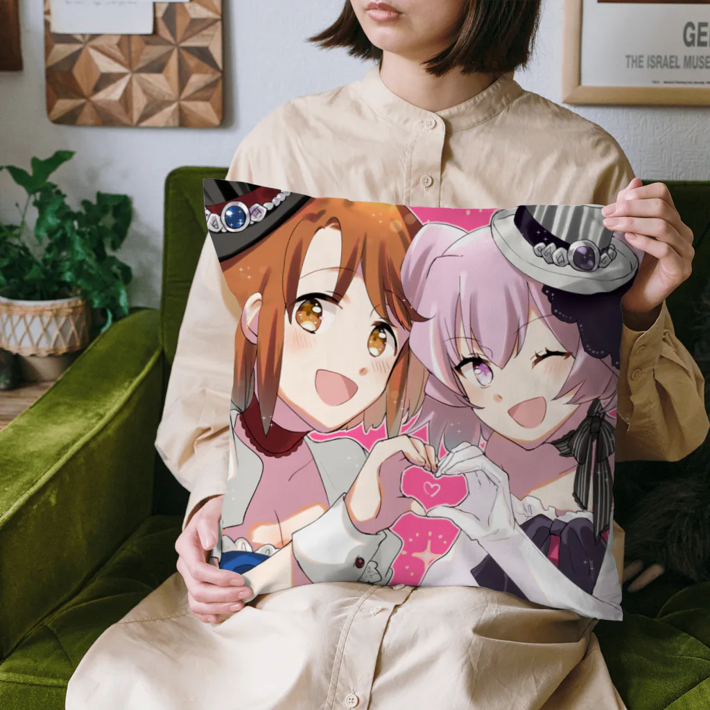 せきはらのお店のハッピーアイドルツインスター Cushion