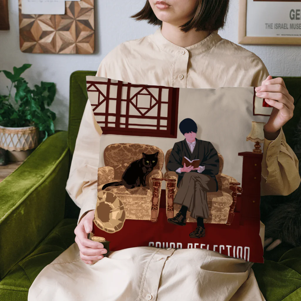 杜若 Tojaku｜Sound ReflectionのSound Reflection | TAISHO ROMAN Cushion