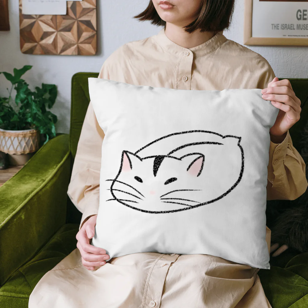 サブカルビジネスセンター尼崎のお昼寝ハムちゃん Cushion