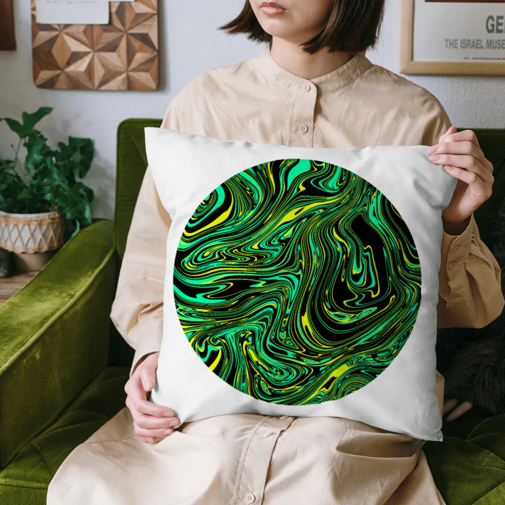 METEORの孔雀の夢 Cushion