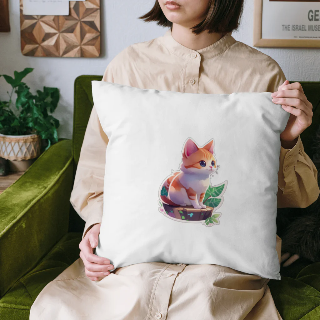 dolphineのキュートな猫 Cushion