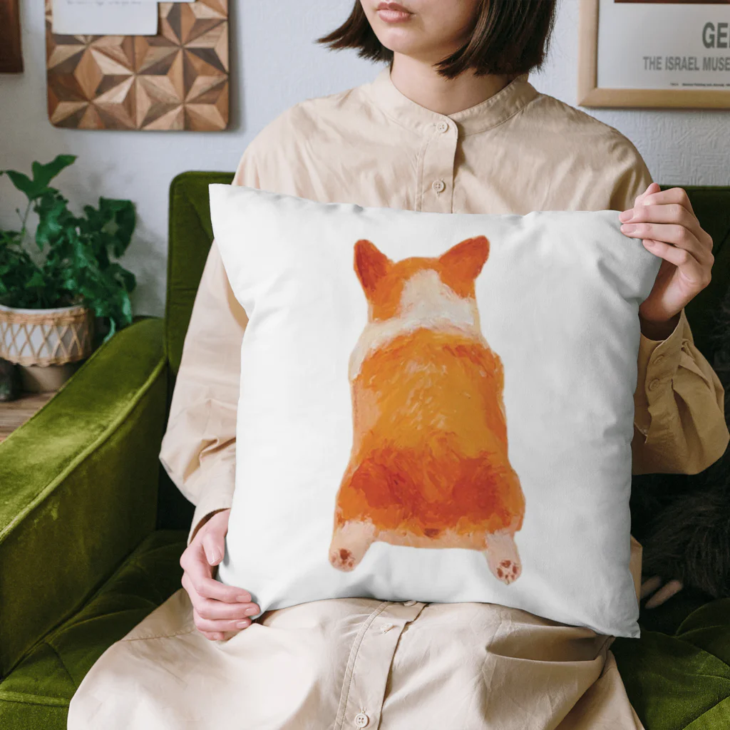 iryのコーギー後ろ姿グッズ Cushion