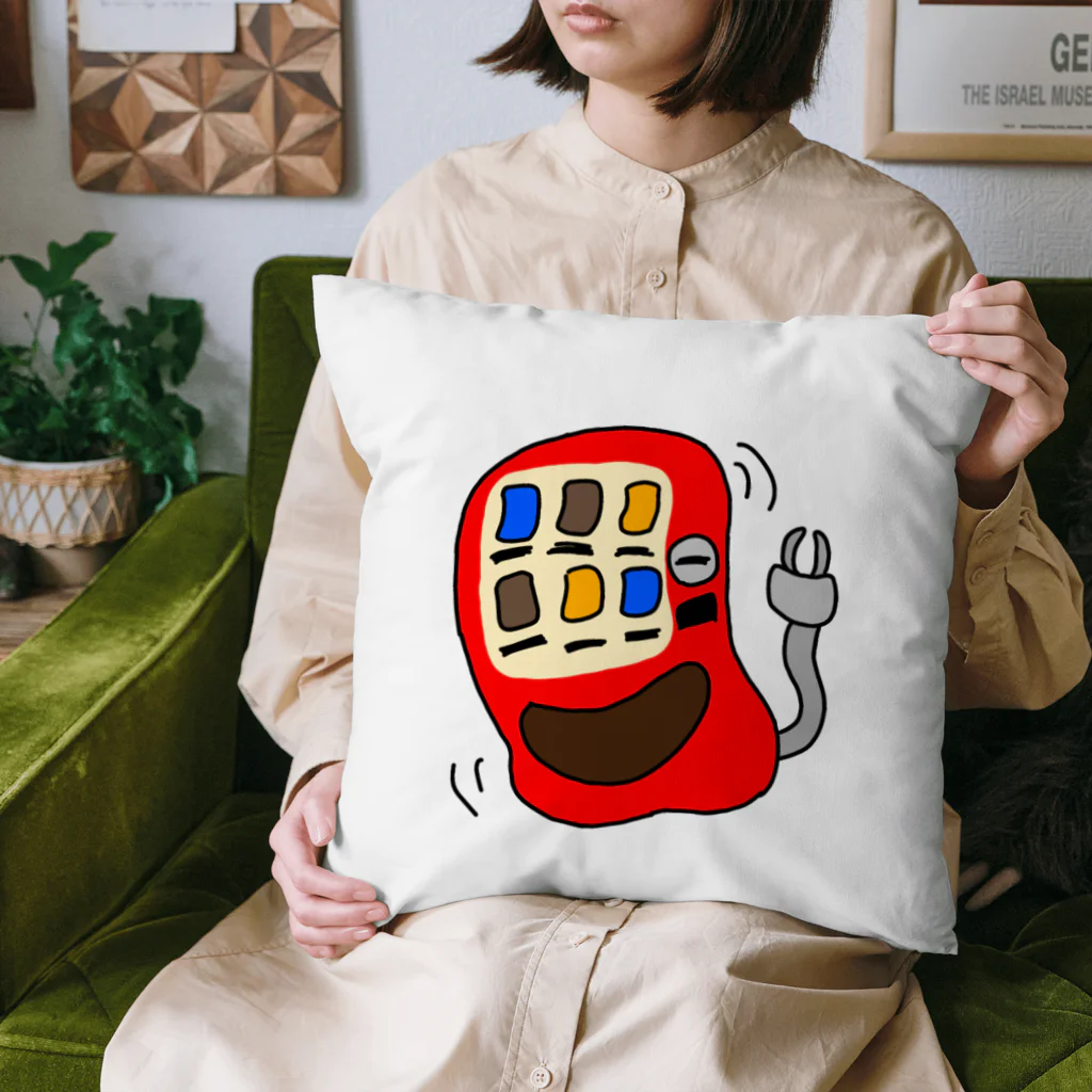 須田ふくろうの自動販売機の販ちゃん Cushion