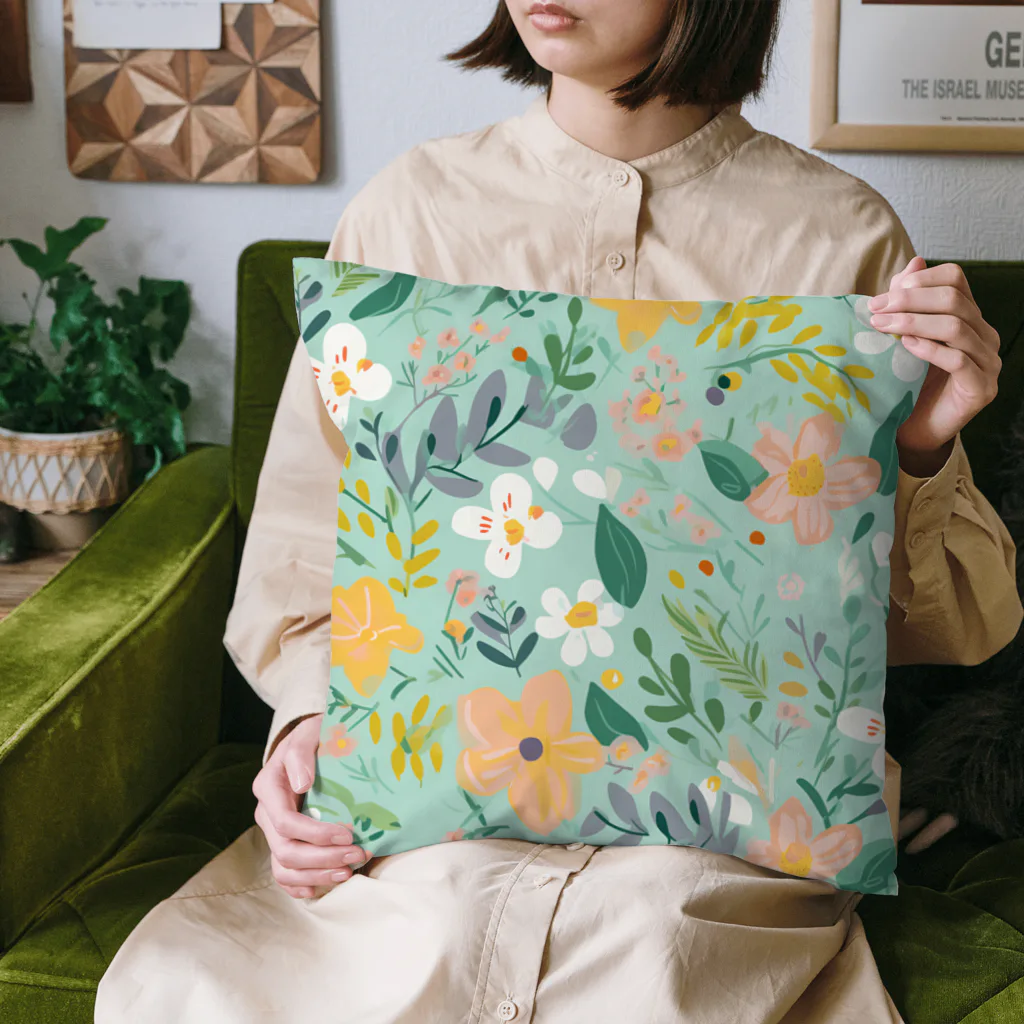 Playful Planetのflower 2 Cushion