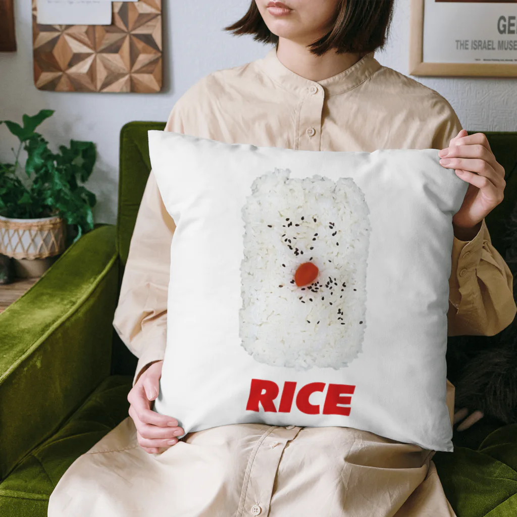 LONESOME TYPE ススの🍙ライス（米） Cushion