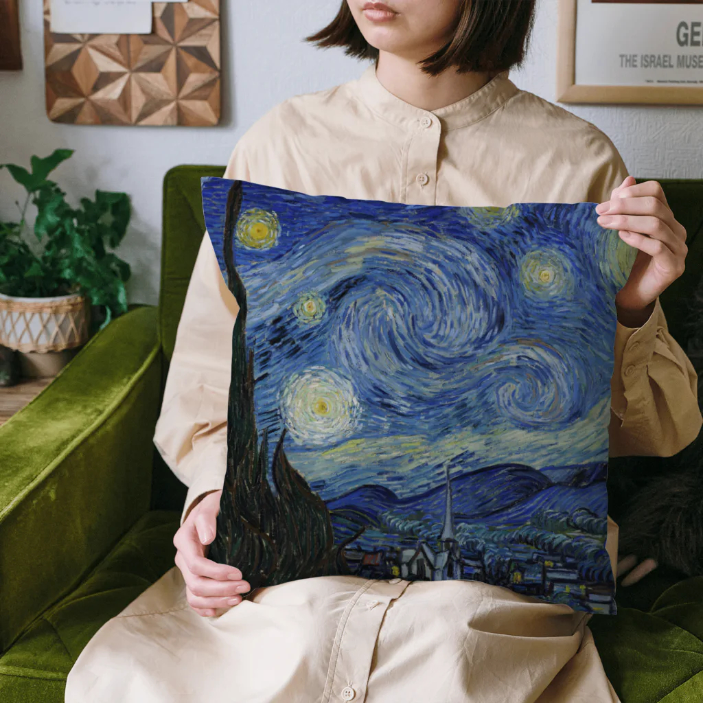 世界美術商店の星月夜 / The Starry Night Cushion