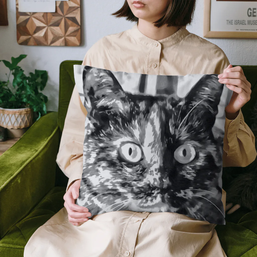 pushback store のジリスのすーちゃん公式サイト　猫のまーちゃん Cushion