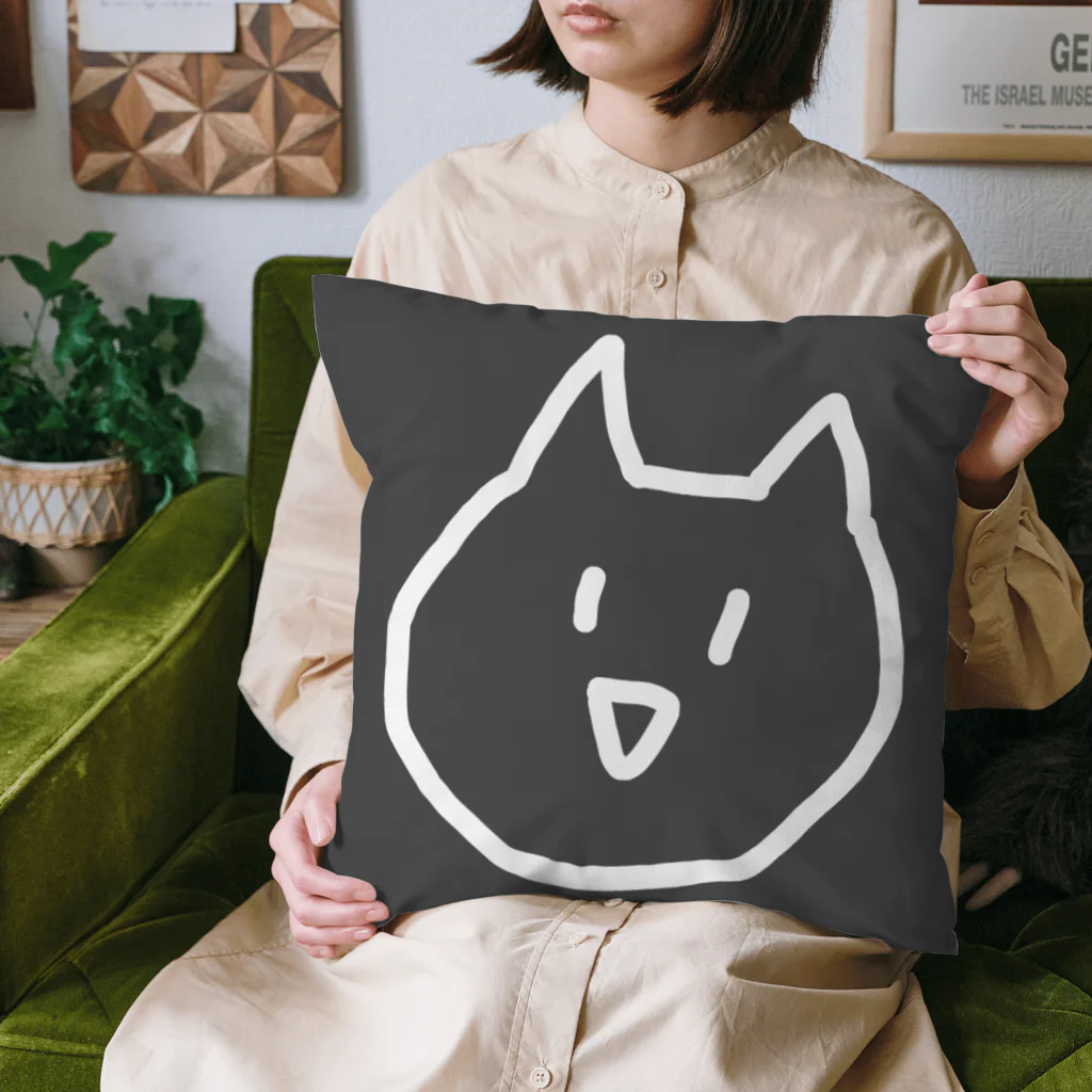 見守あらたの白線あらねこクッション Cushion