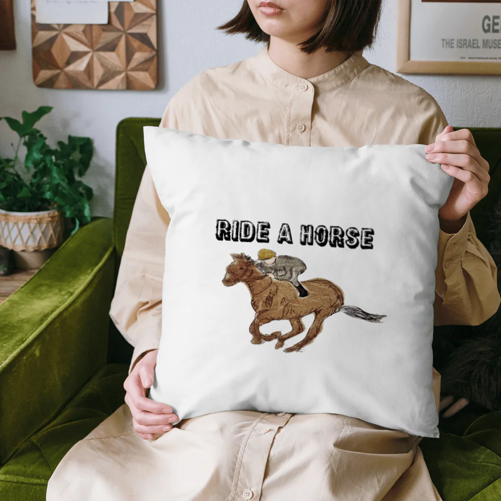 ko-jのride a horse Cushion